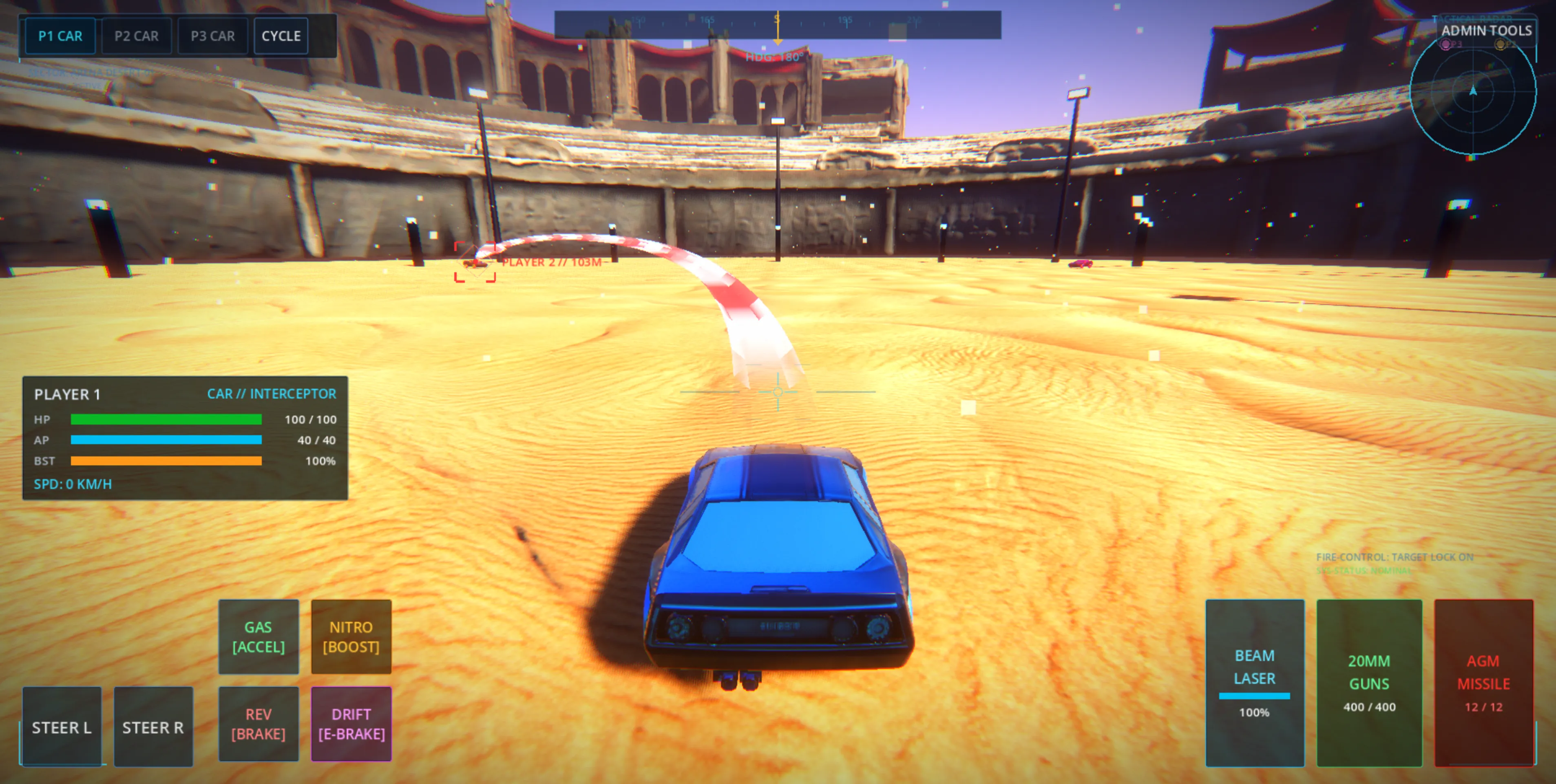Cars Arena Dynamic Driving Physics & Obstacle Course