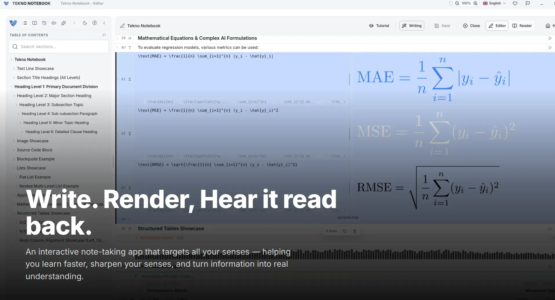Light mode editor