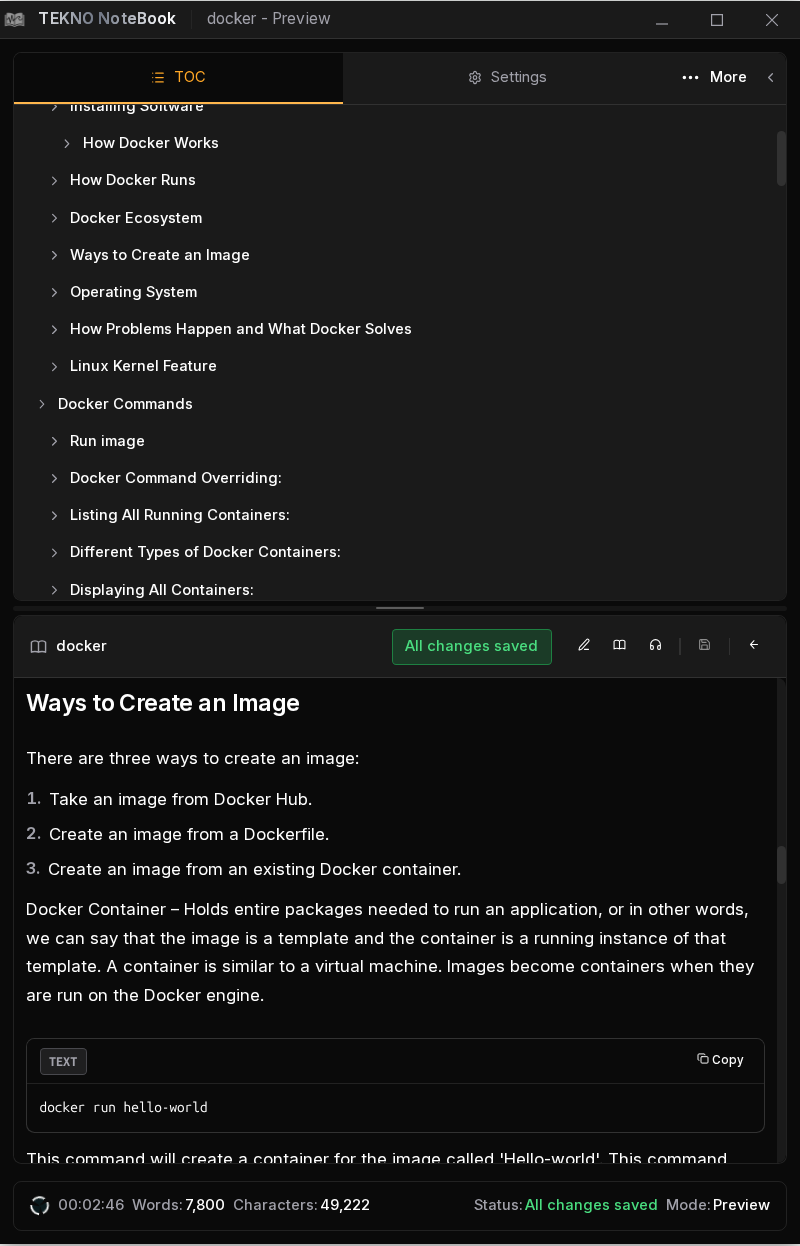 وضع المعاينة